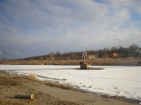 Подвесной мост через Азовку