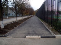 На ул. Измайлова новый тротуар