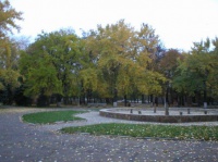 Фонтан в городском парке