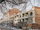 Строящийся дом на Ленинградской